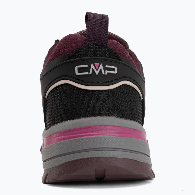 Dětské trekové boty CMP Rigel 2.0 Low Waterproof black berry/amaranto 6