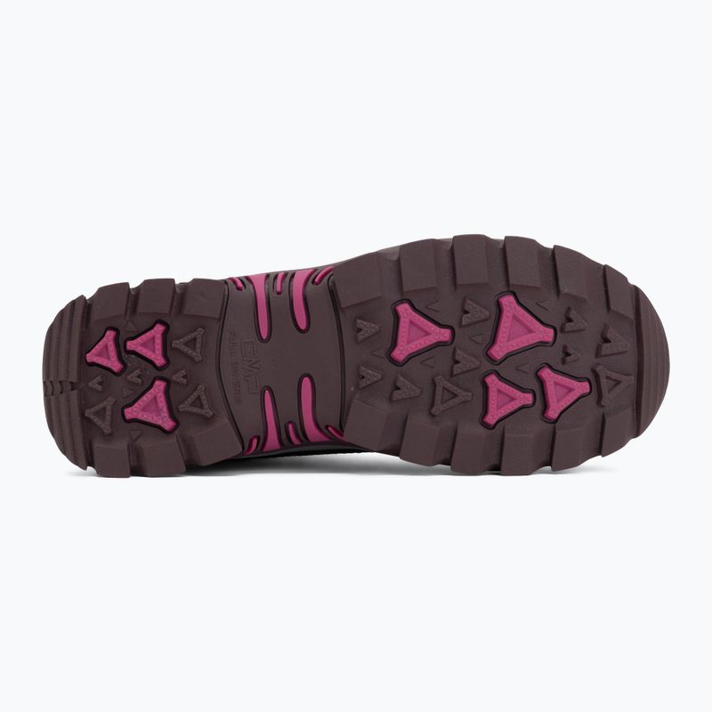 Dětské trekové boty CMP Rigel 2.0 Mid Waterproof black berry/amaranto 4