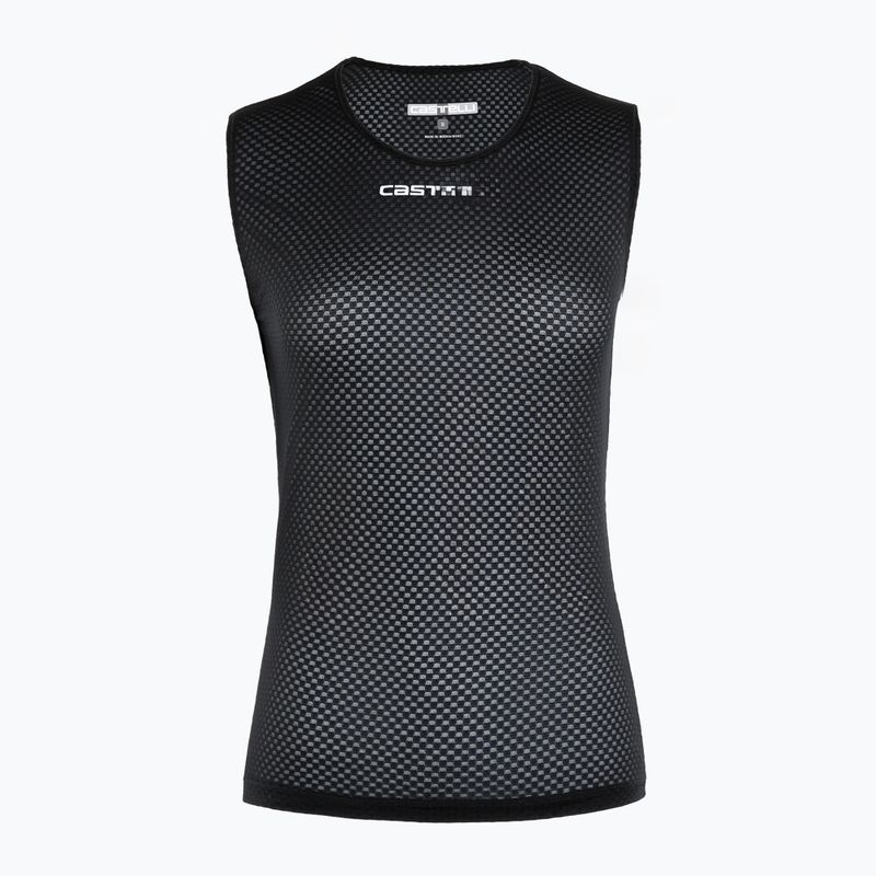 Dámská cyklistická čepice Castelli Pro Mesh Sleeveless black