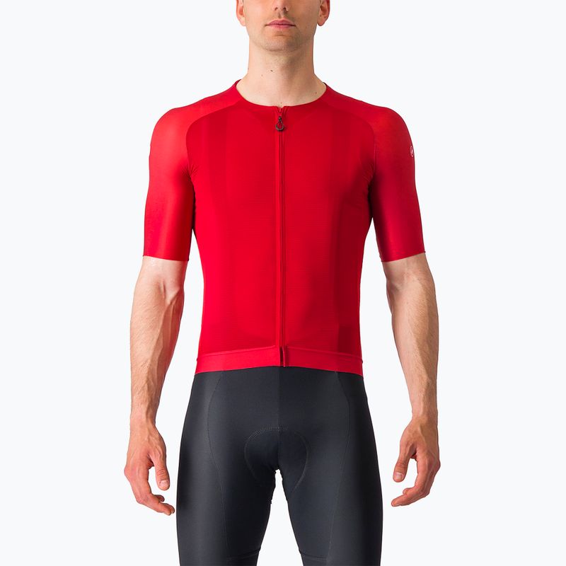 Pánský cyklistický dres  Castelli Aero Race 7.0 rich red 4