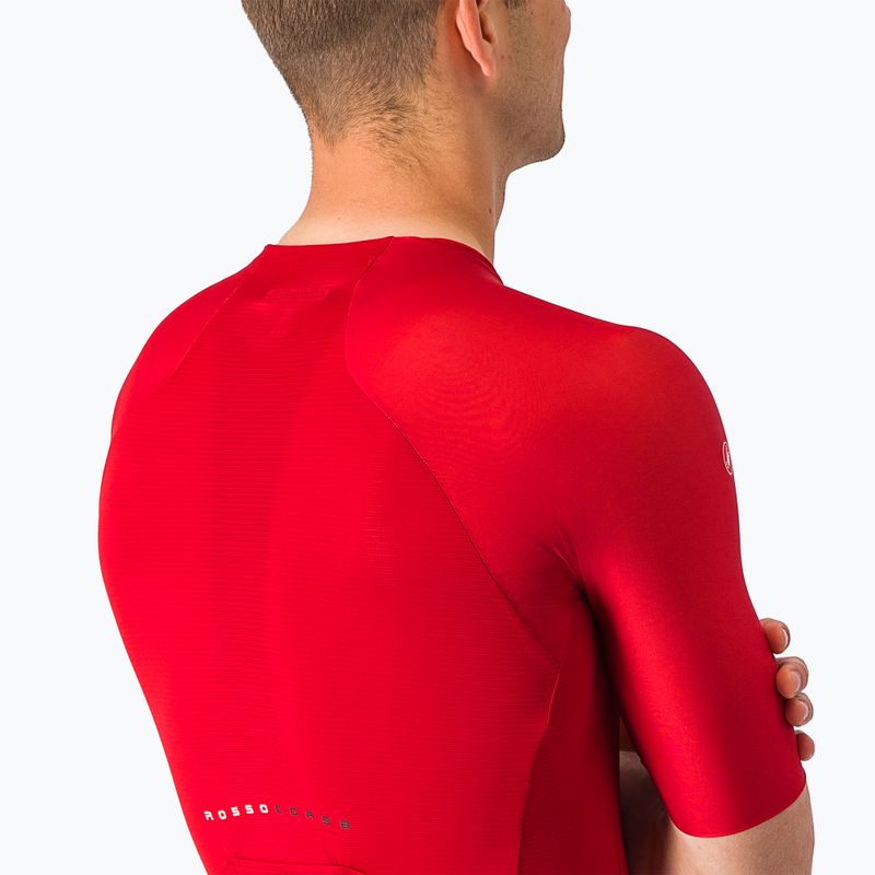 Pánský cyklistický dres  Castelli Aero Race 7.0 rich red 6