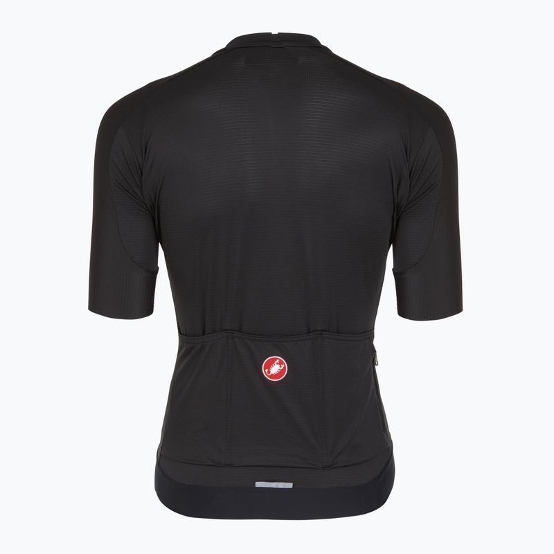 Dámský cyklistický dres Castelli Espresso light black 2