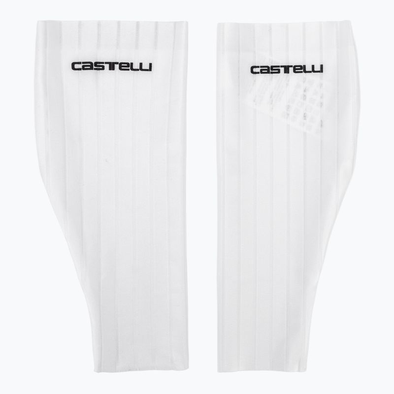 Cyklistické návleky na nohy Castelli Fast Legs white/black 3