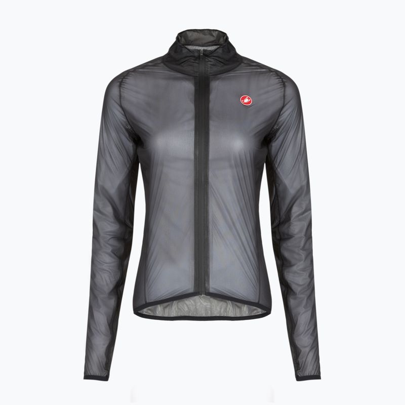 Dámská cyklistická bunda Castelli Squall Shell W light black/silver gray