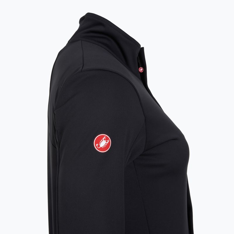 Pánská cyklistická bunda Castelli Perfetto Air light black 3