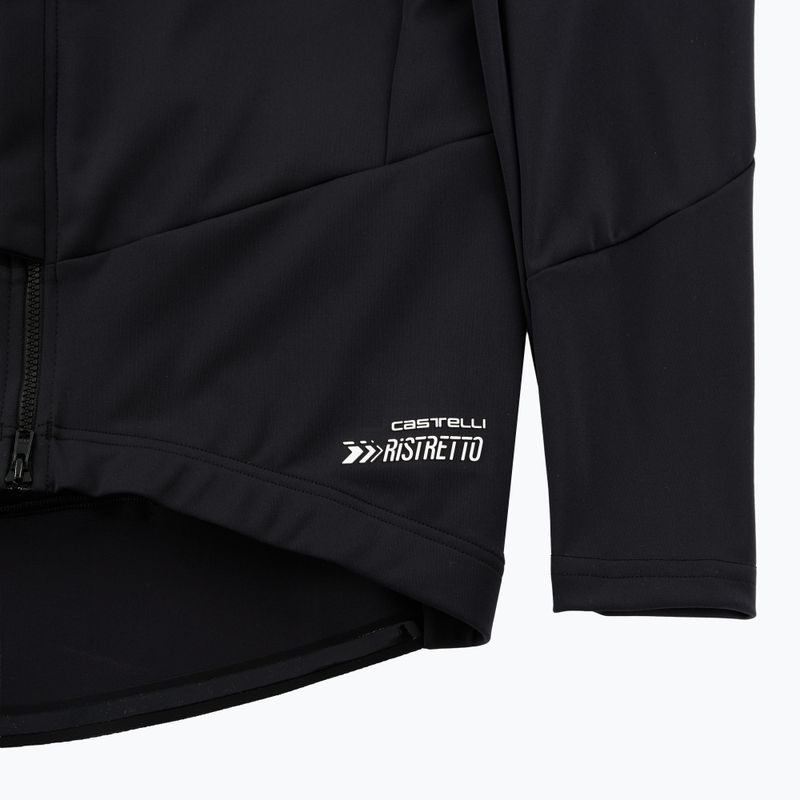 Pánská cyklistická bunda Castelli Perfetto Air light black 7