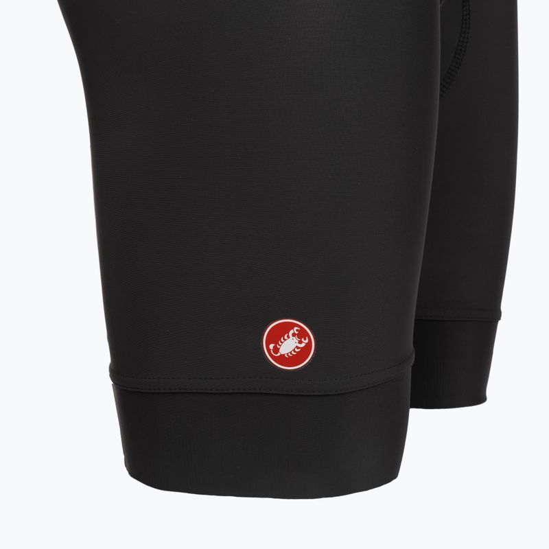 Dámské cyklistické šortky Castelli Prima 2 DT W dark grey/pool blue 3