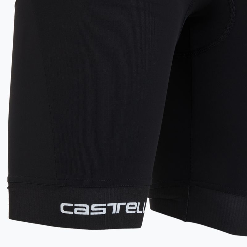 Pánské cyklistické šortky Castelli Tri black 3