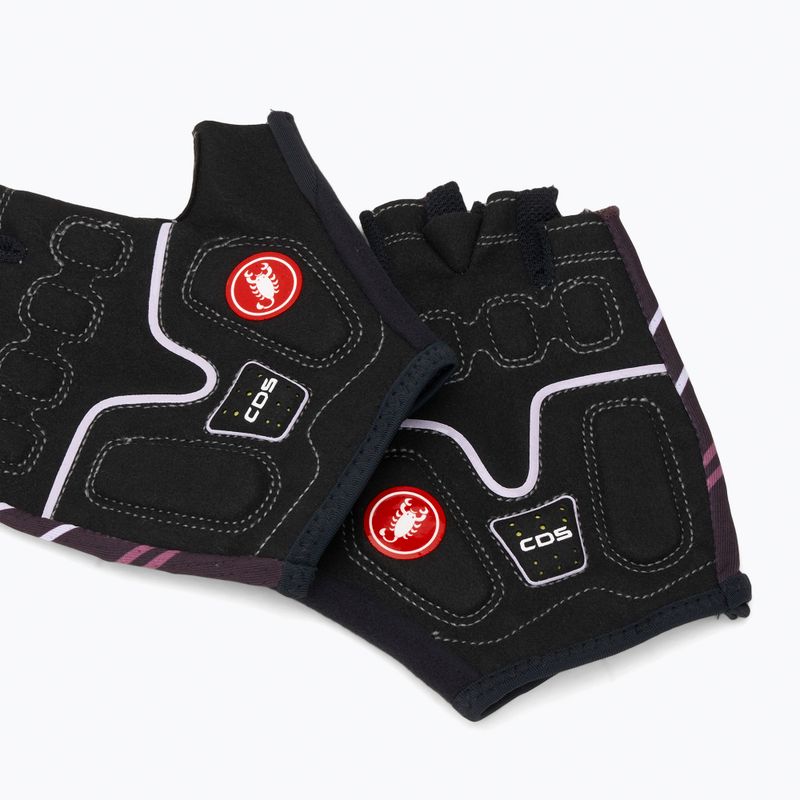 Dámské cyklistické rukavice Castelli Dolcissima 2 Dark night shade/deep purple/purple mist 6