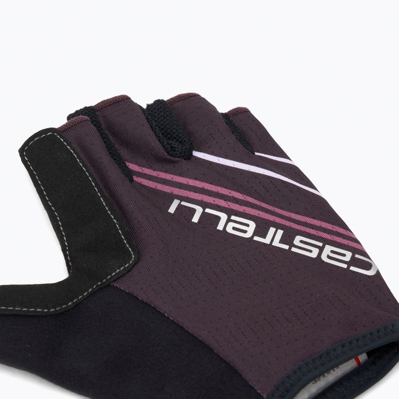 Dámské cyklistické rukavice Castelli Dolcissima 2 Dark night shade/deep purple/purple mist 7