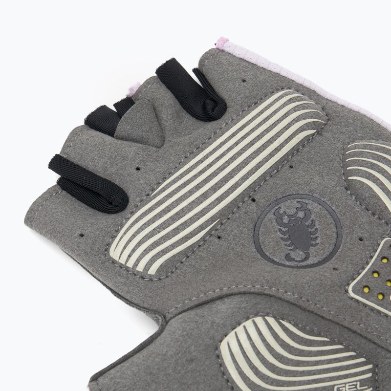 Dámské cyklistické rukavice Castelli Espresso purple mist 5