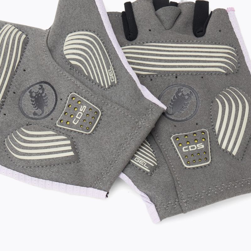 Dámské cyklistické rukavice Castelli Espresso purple mist 7