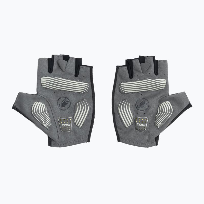 Pánské cyklistické rukavice Castelli Espresso light black 3