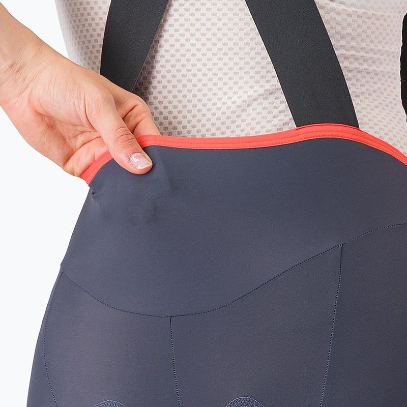 Dámské cyklistické šortky Castelli Prima 2 DT In twillight blue/hibiscus 4
