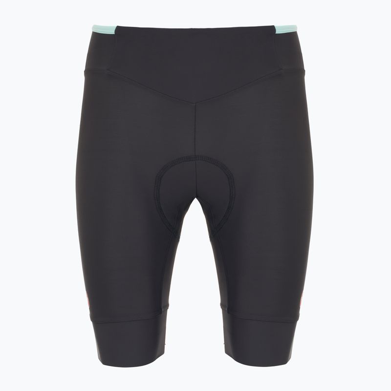 Dámské cyklistické šortky Castelli Prima 2 dark grey/pool blue