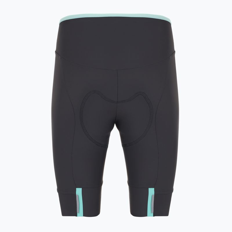 Dámské cyklistické šortky Castelli Prima 2 dark grey/pool blue 2