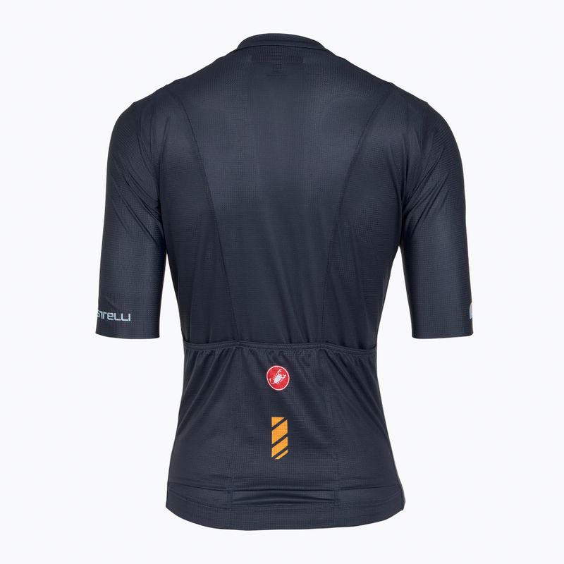 Dámský cyklistický dres Castelli Unlimited twilight blue 2