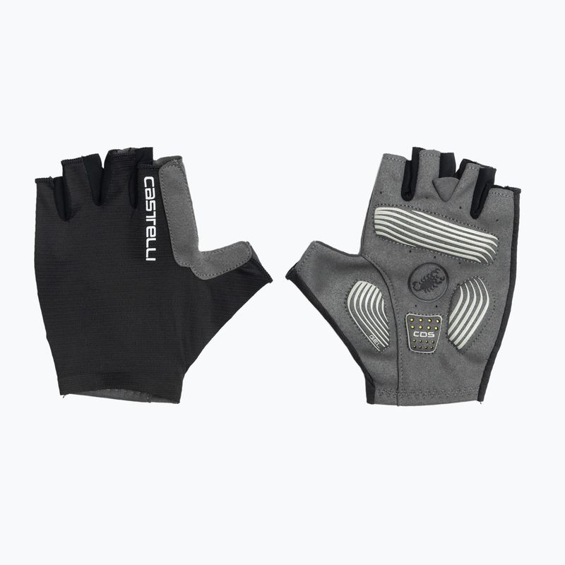 Dámské cyklistické rukavice Castelli Espresso light black
