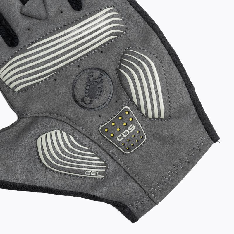 Dámské cyklistické rukavice Castelli Espresso light black 5