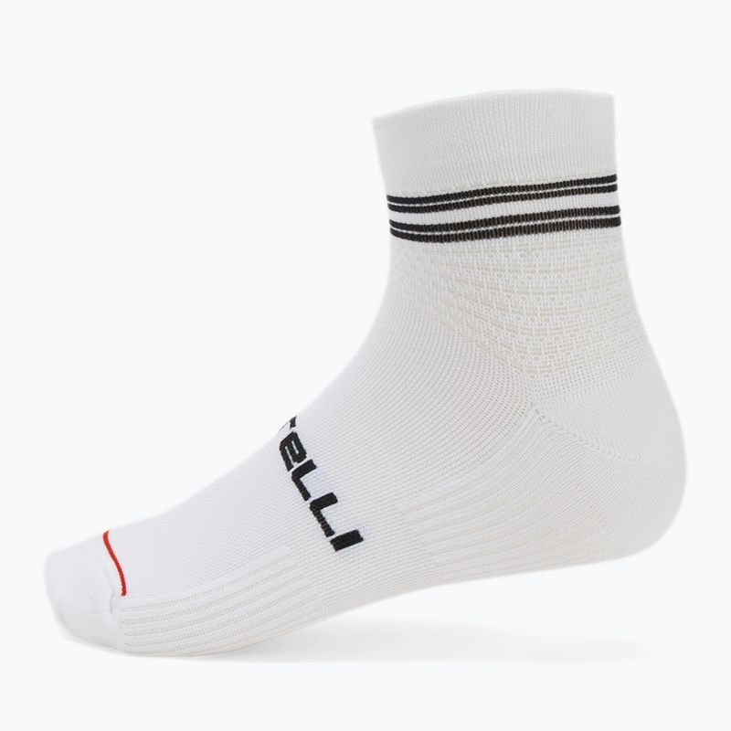 Dámské ponožky Castelli Anima 7 white 2