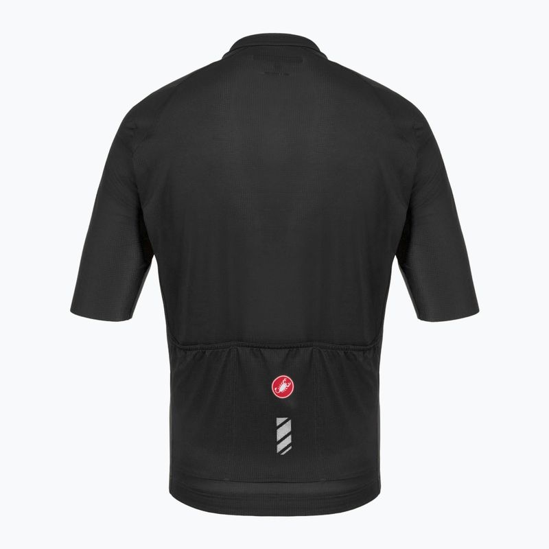 Pánský cyklistický dres Castelli Unlimited Entrata 3 light black 2