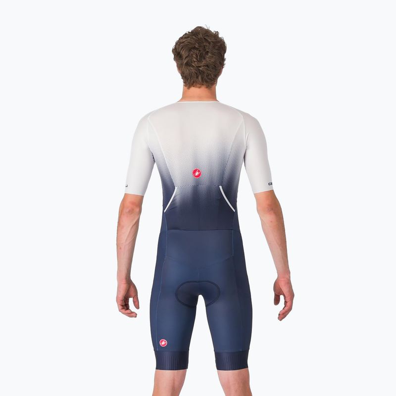 Pánská cyklistická kombinéza Castelli Core Tri belgian blue/white 3