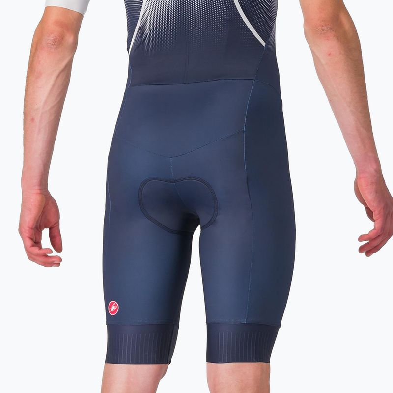 Pánská cyklistická kombinéza Castelli Core Tri belgian blue/white 5