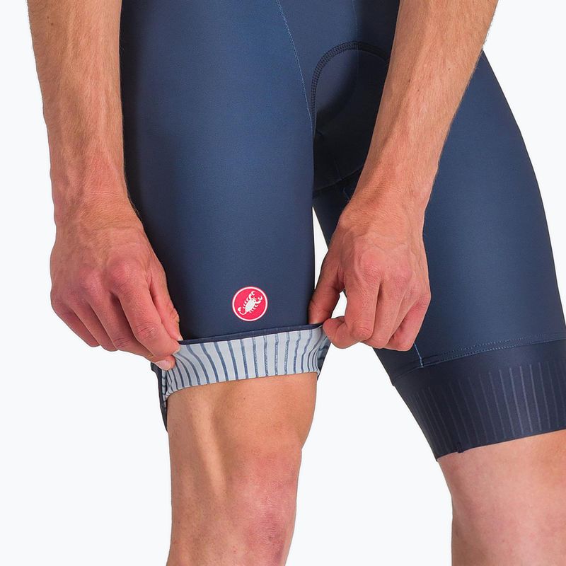 Pánská cyklistická kombinéza Castelli Core Tri belgian blue/white 6
