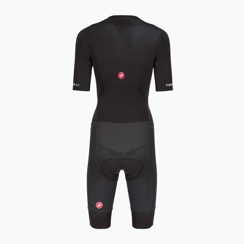 Dámská cyklistická kombinéza Castelli Core Tri W black 2
