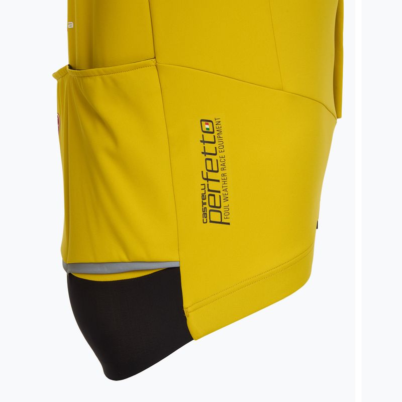 Pánská cyklistická bunda Castelli Perfetto Air mango mojito 5