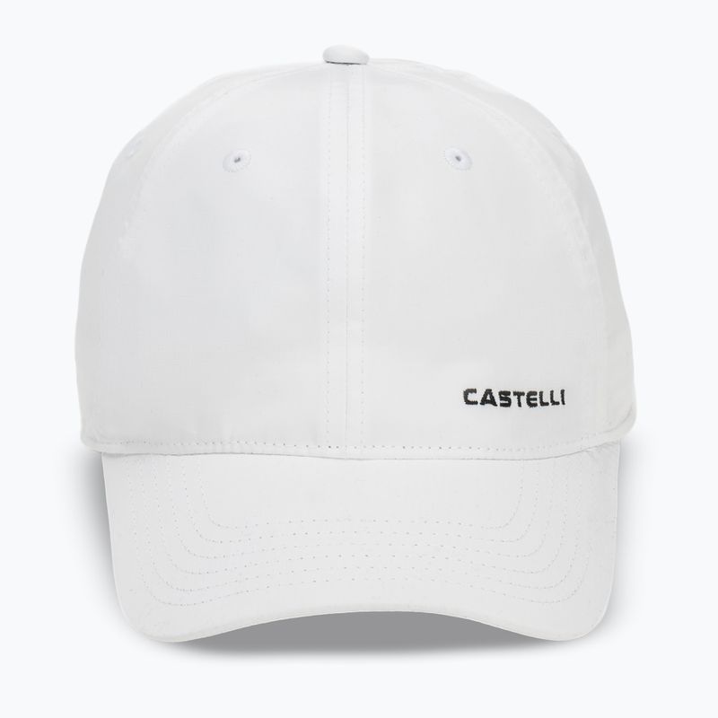 Cyklistická čepice Castelli Travel white 2