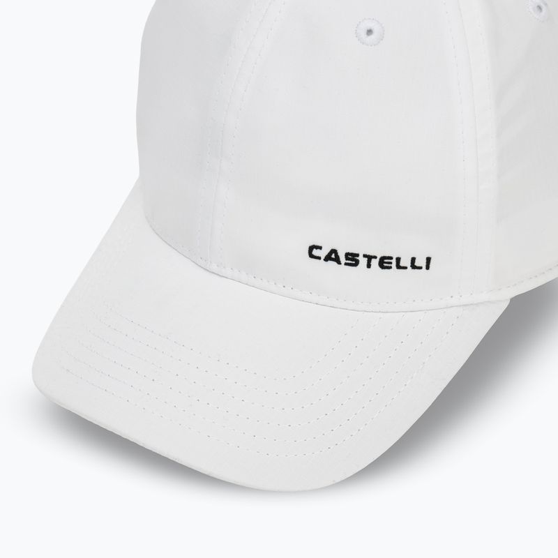 Cyklistická čepice Castelli Travel white 3