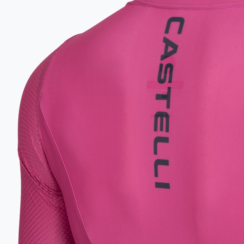 Dámská cyklistická kombinéza Castelli Movement Suit W violet pink/twilight blue 4