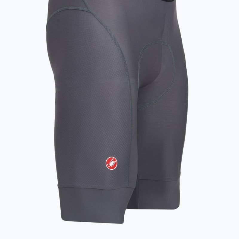 Pánské cyklistické šortky Castelli Competizione 2 smoky grey 3