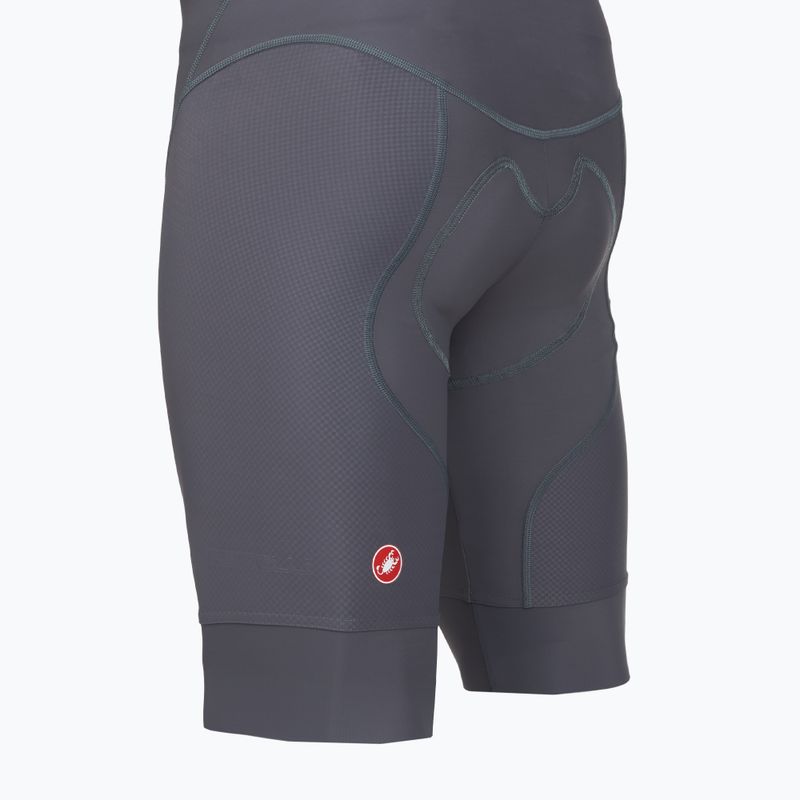 Pánské cyklistické šortky Castelli Competizione 2 smoky grey 4
