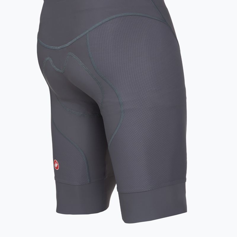 Pánské cyklistické šortky Castelli Competizione 2 smoky grey 5
