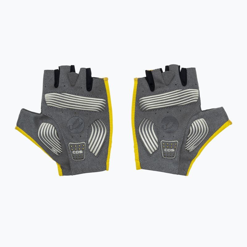 Pánské cyklistické rukavice Castelli Espresso mango mojito 2