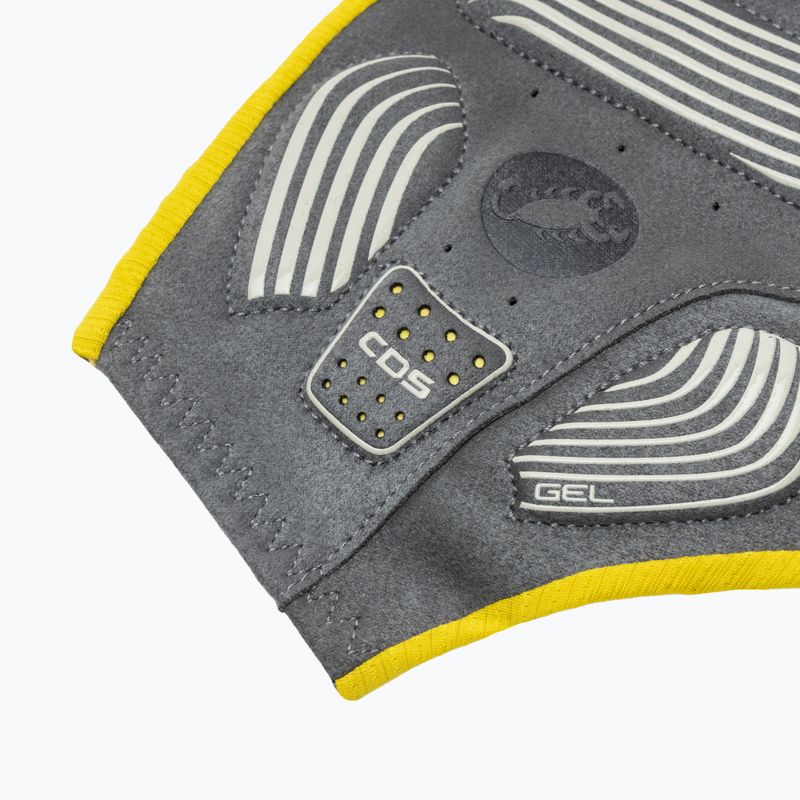 Pánské cyklistické rukavice Castelli Espresso mango mojito 4