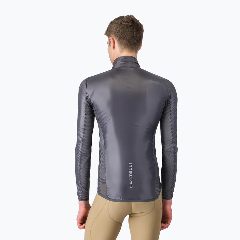 Pánská cyklistická bunda Castelli Aria Shell 2 dark gray 2