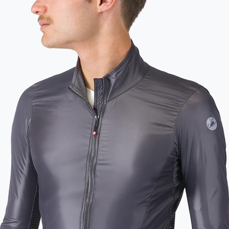 Pánská cyklistická bunda Castelli Aria Shell 2 dark gray 3