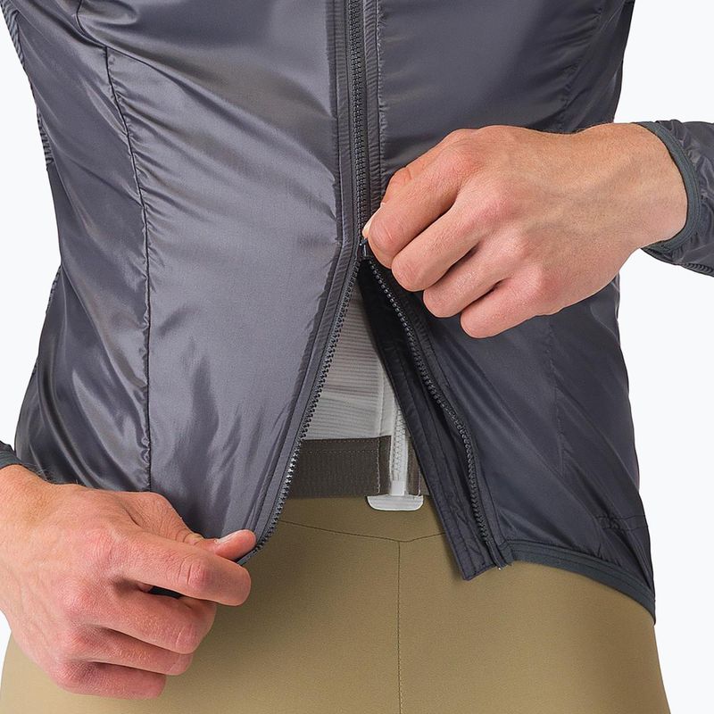 Pánská cyklistická bunda Castelli Aria Shell 2 dark gray 5