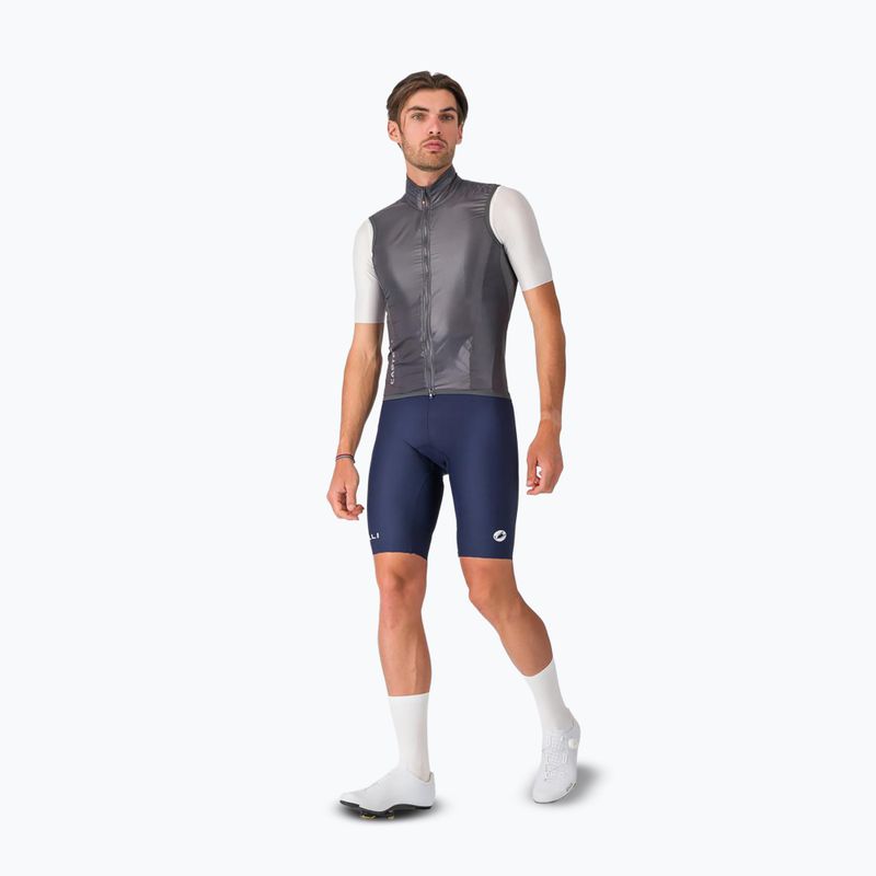 Pánská cyklistická vesta Castelli Aria Shell 2 dark gray 2