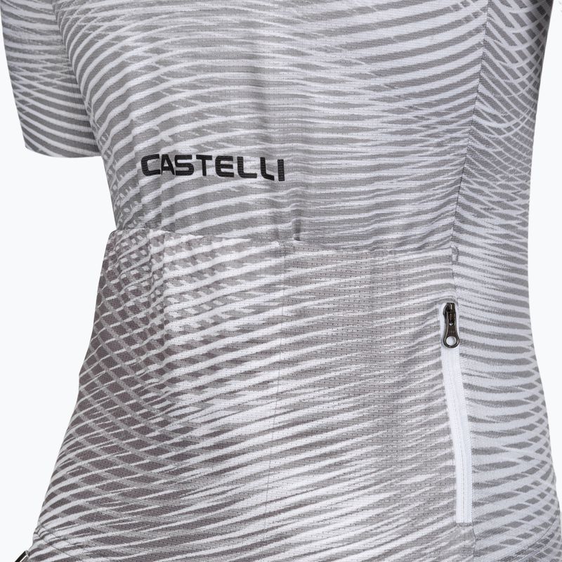 Dámský cyklistický dres Castelli Cosmic Vortex gray 4
