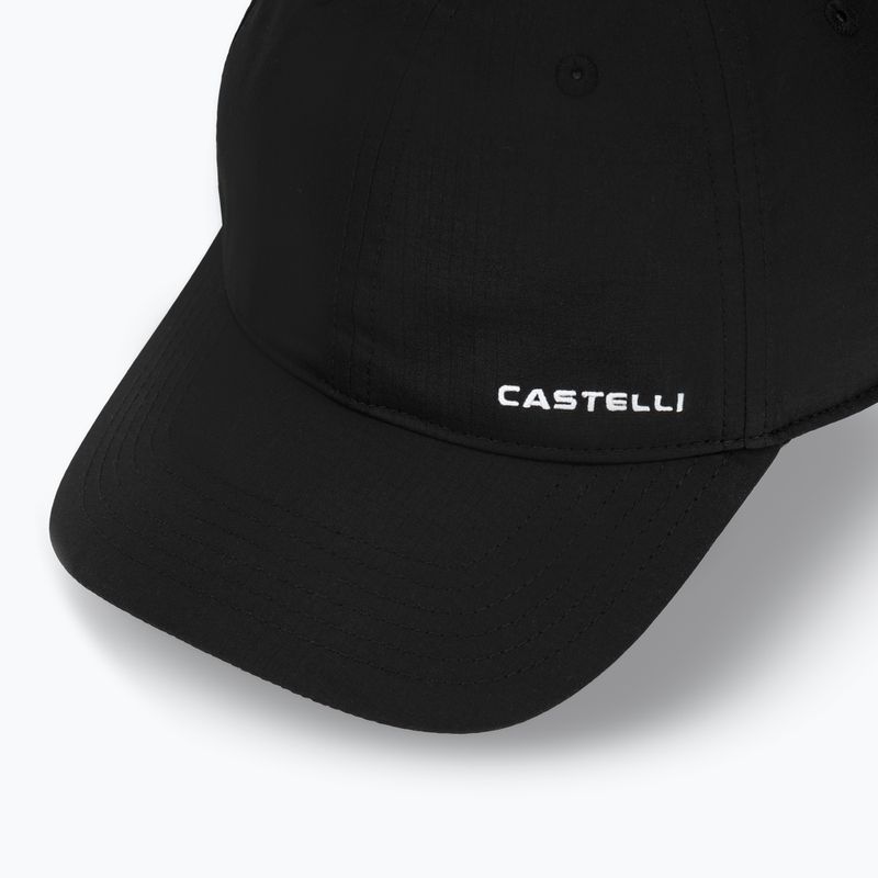 Cyklistická čepice Castelli Travel black 3