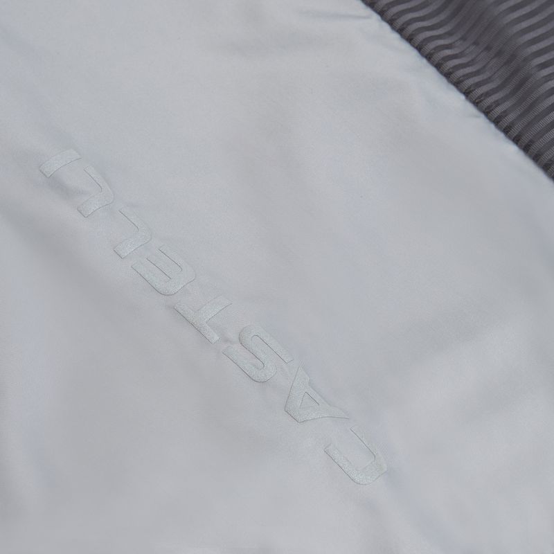 Dámská cyklistická bunda Castelli Aria Shell 2 In silver gray 3