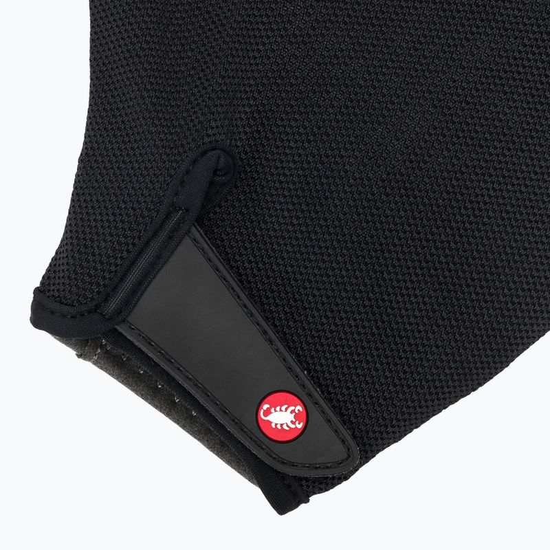 Dámské cyklistické rukavice Castelli Competizione W black 4