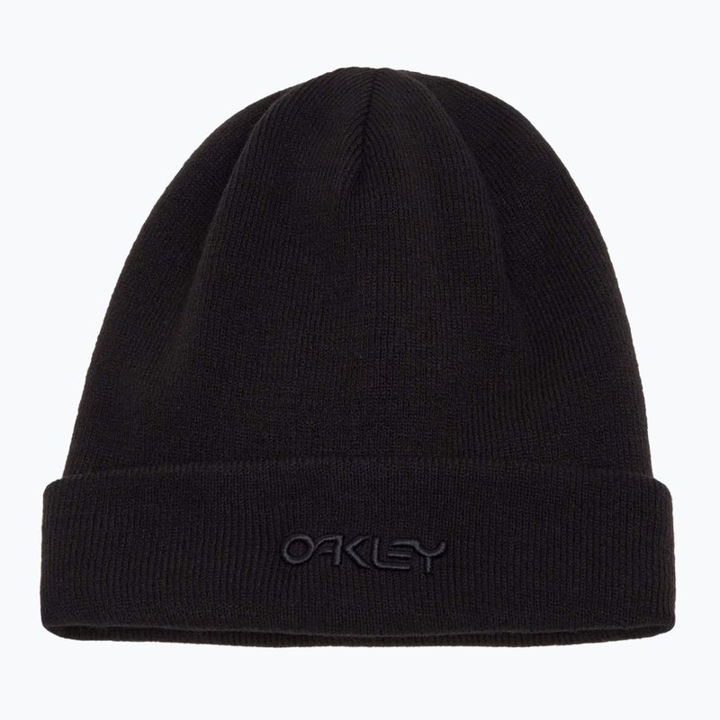 Zimní čepice Oakley B1B Logo Beanie blackout