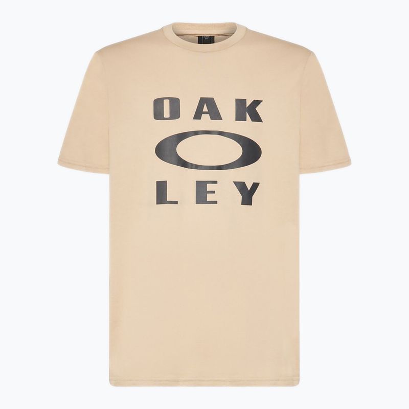 Pánské tričko Oakley Bark Ellipse Tee hummus