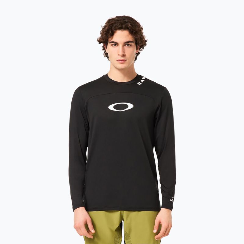 Pánský cyklistický dres longsleeve   Oakley Free Ride RC blackout 5