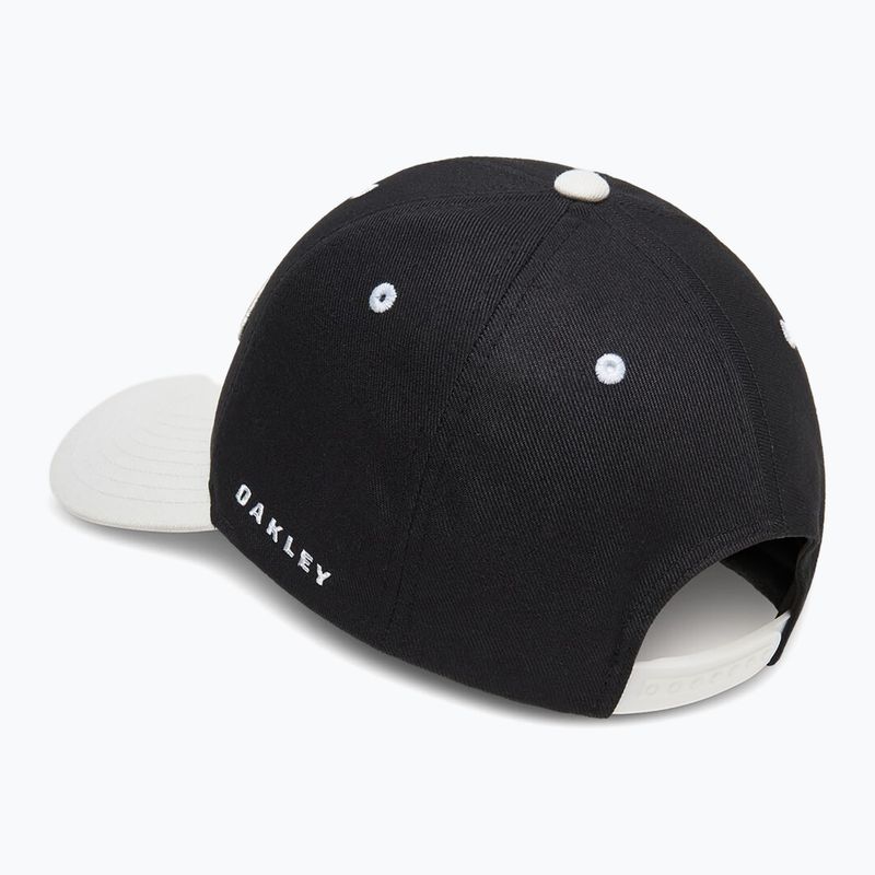 Pánská kšiltovka Oakley Oakley Alumni blackout 3